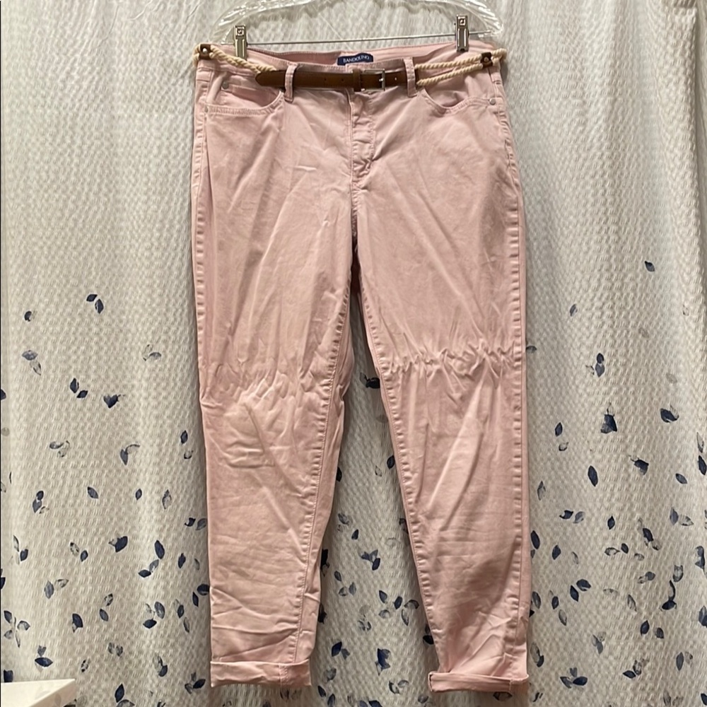 Bandolino Ankle/Crop Pants with Belt